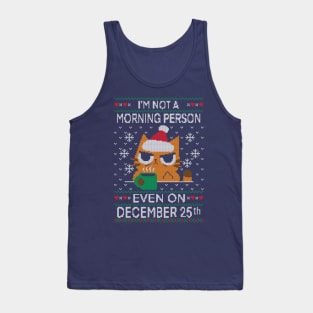 Grumpy Xmas Morning Tank Top